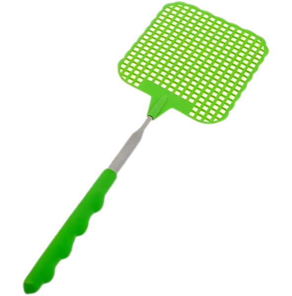 Teleskop-Fliegenklatsche Grün 70cm